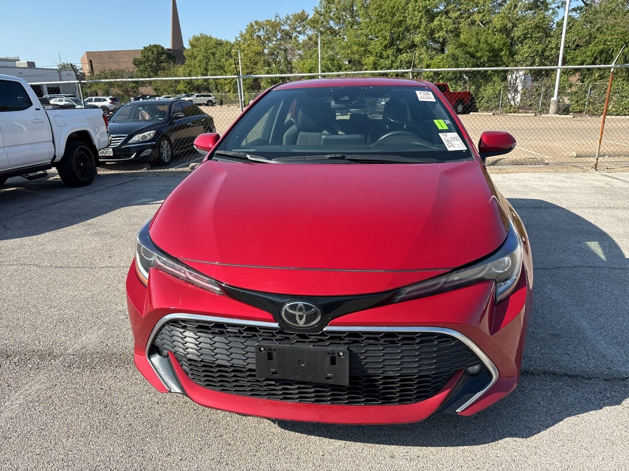 Used 2021 Toyota Corolla Hatchback XSE with VIN JTNC4MBE7M3143190 for sale in Richardson, TX