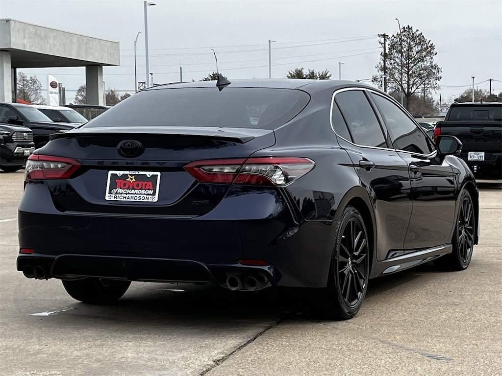 Used 2022 Toyota Camry XSE w/19 Black Machined-Finish Alloy Wheels Sedan