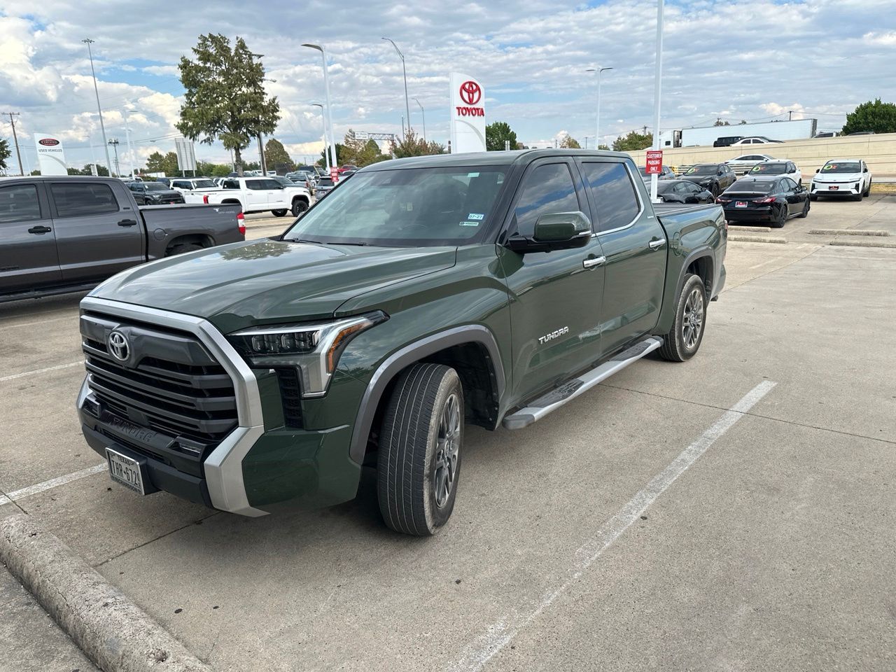 Army Green 2023 Toyota Tundra Pickup Truck 4X2 Automatic