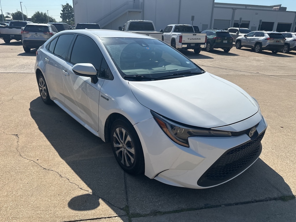 Used 2021 Toyota Corolla Hybrid LE w/15-Inch Alloy w/Cover Sedan