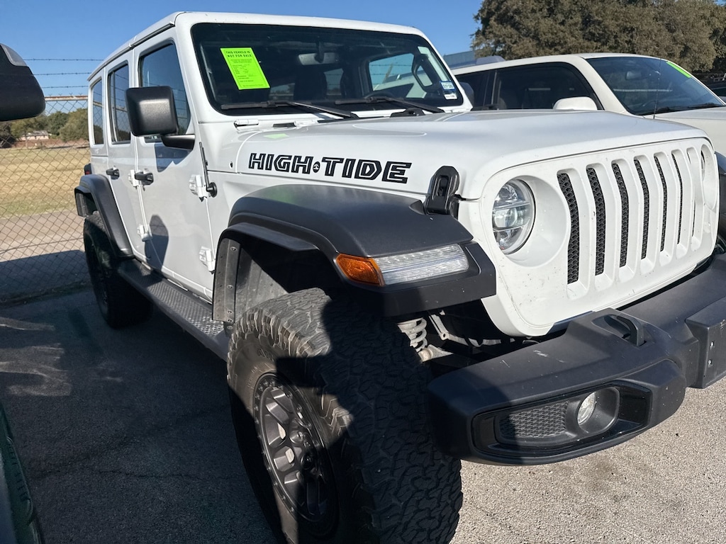 Used 2022 Jeep Wrangler Unlimited High Tide w/Technology Package SUV