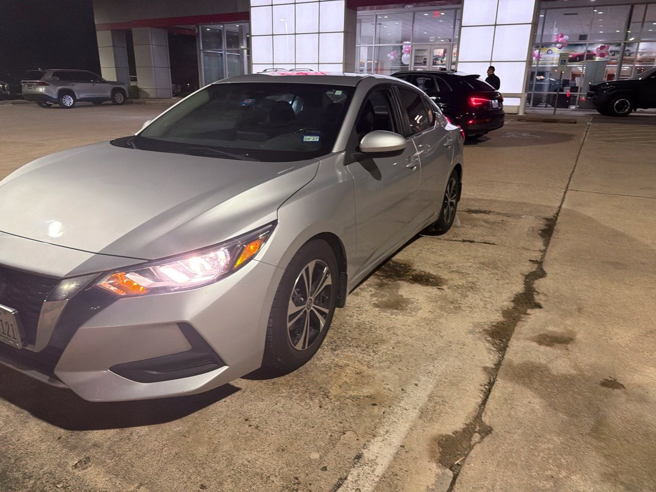 Used 2021 Nissan Sentra SV with VIN 3N1AB8CV5MY260591 for sale in Richardson, TX