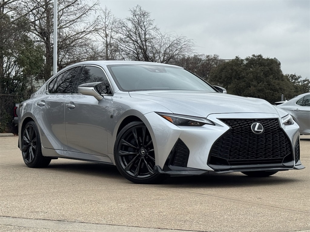 Used 2024 Lexus IS 350 300 F Sport w/Red Interior/Perforated Nuluxe Seat Sedan