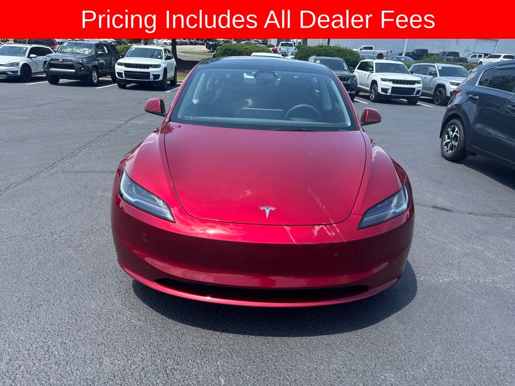 Used 2025 Tesla Model 3 Long Range with VIN 5YJ3E1EB8SF891223 for sale in Sanford, NC
