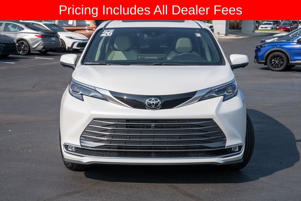 Certified 2026 Toyota Sienna Platinum Van Passenger Van