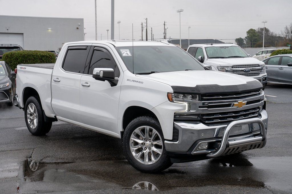 Used 2021 Chevrolet Silverado 1500 LTZ Truck Crew Cab
