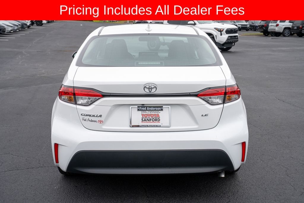 Certified 2026 Toyota Corolla LE Sedan