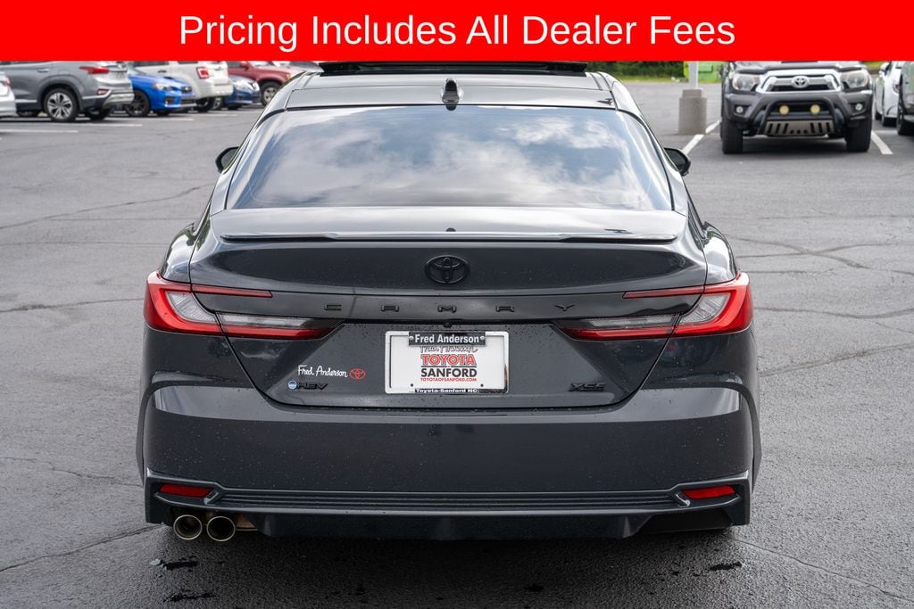 Certified 2025 Toyota Camry XSE Sedan