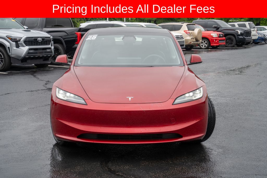 Used 2025 Tesla Model 3 Long Range with VIN 5YJ3E1EB8SF891223 for sale in Sanford, NC