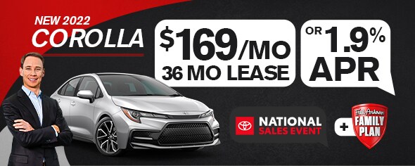 $169/mo for 36mo lease OR 1.9% APR