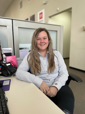 Staff member Katie Law from 0ad4bae33bdb