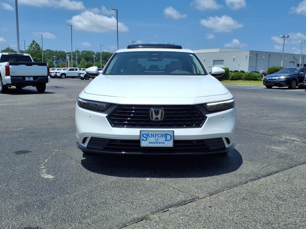 Used 2023 Honda Accord Hybrid EX-L with VIN 1HGCY2F60PA030943 for sale in Sanford, NC