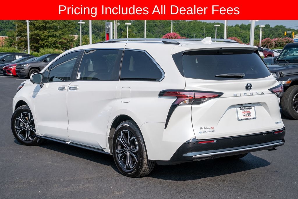 Certified 2026 Toyota Sienna Platinum Van Passenger Van