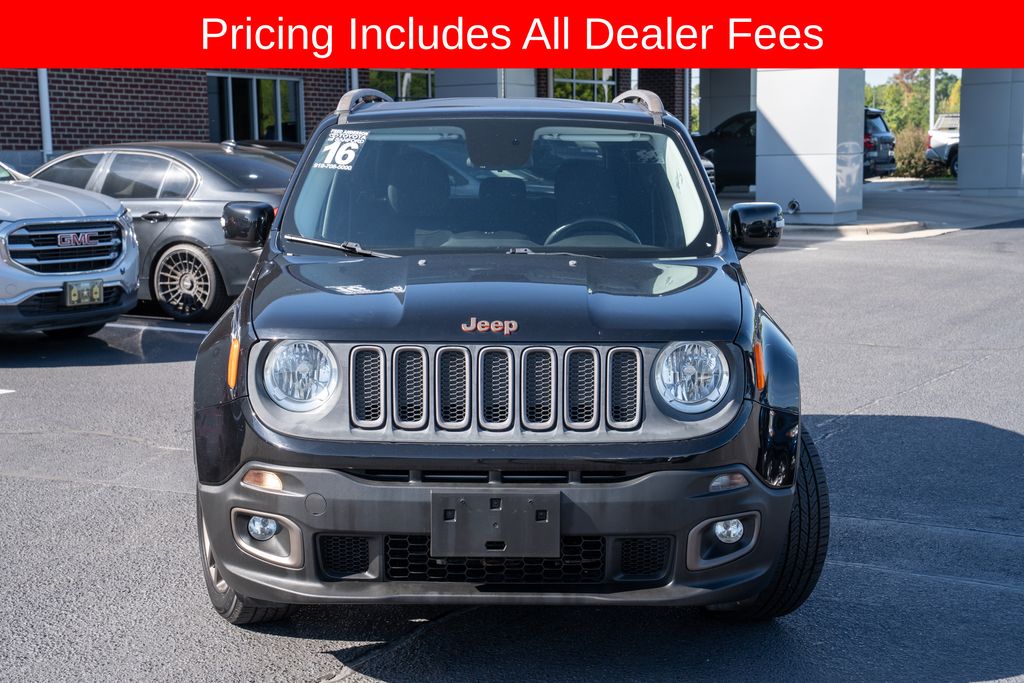 Used 2016 Jeep Renegade Latitude with VIN ZACCJABT3GPC59450 for sale in Sanford, NC