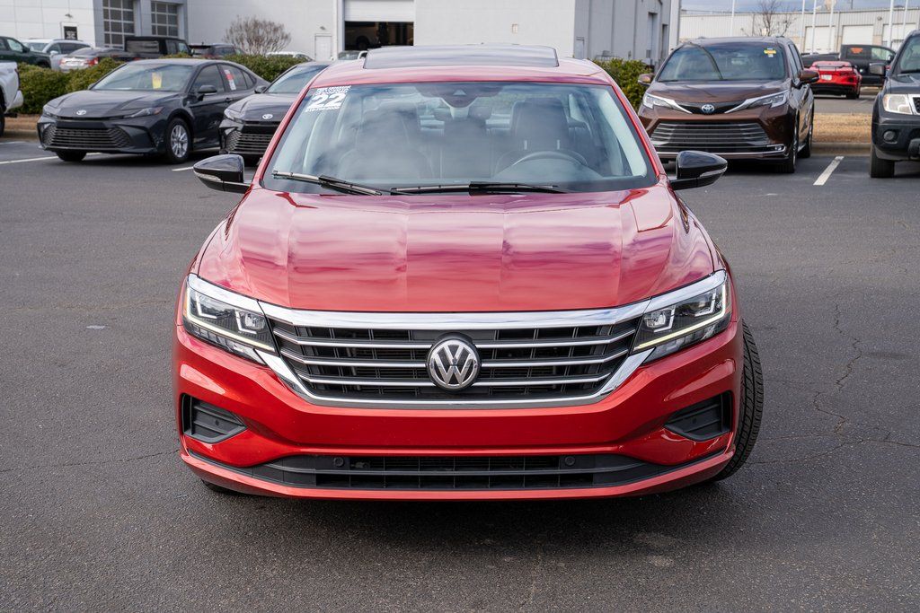 Used 2022 Volkswagen Passat Limited Edition with VIN 1VWBA7A33NC009043 for sale in Sanford, NC