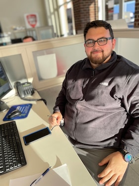 Staff member Sam Bajraktarevic from 0ad4bae33bdb