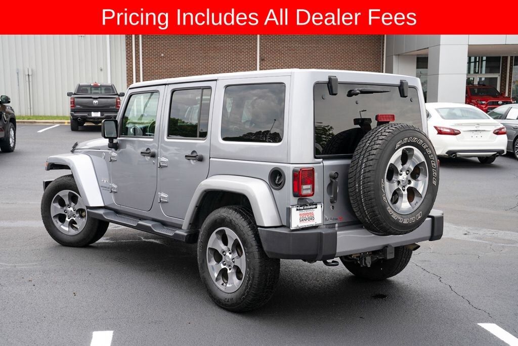 Used 2017 Jeep Wrangler JK Unlimited Unlimited Sahara SUV