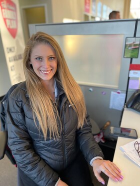 Staff member Madison Seals from 0ad4bae33bdb