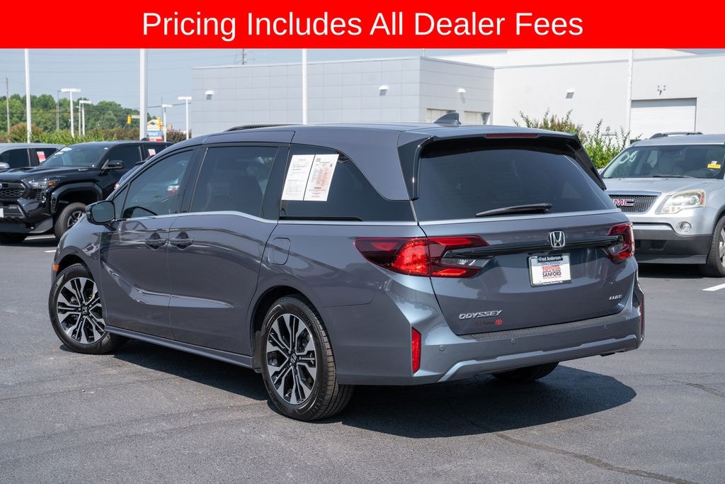 Used 2025 Honda Odyssey Elite Van
