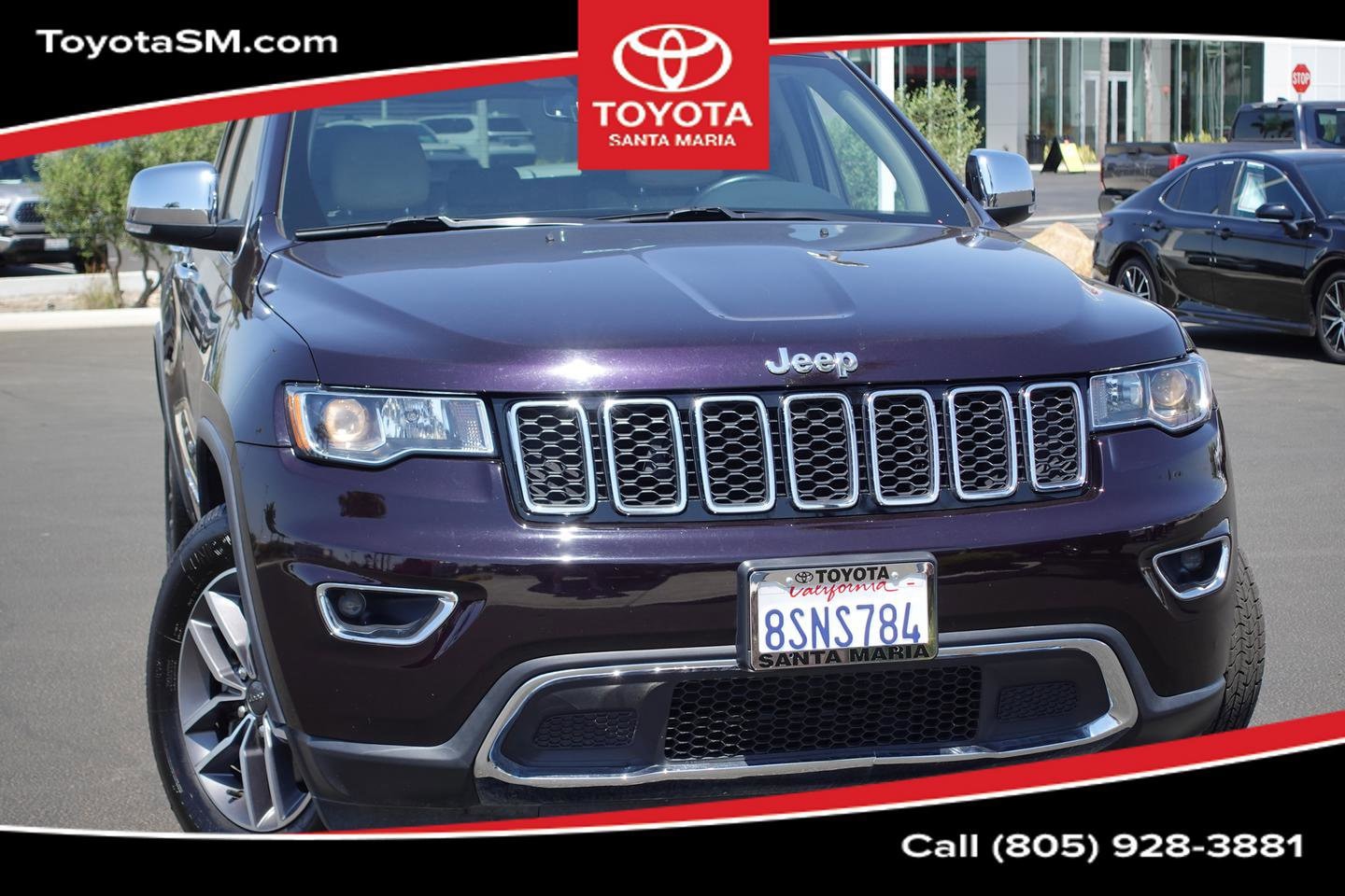 Used 2020 Jeep Grand Cherokee Limited with VIN 1C4RJEBG6LC407206 for sale in Santa Maria, CA