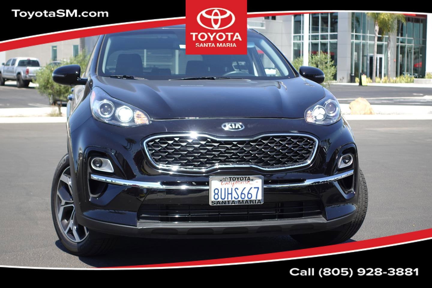 Used 2021 Kia Sportage EX with VIN KNDPN3AC3M7896690 for sale in Santa Maria, CA