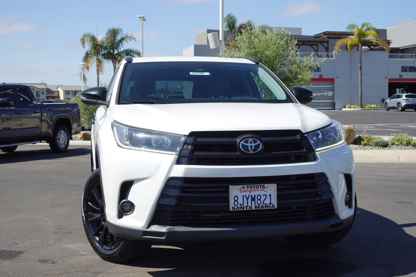 Certified 2019 Toyota Highlander SE with VIN 5TDJZRFH7KS977647 for sale in Santa Maria, CA