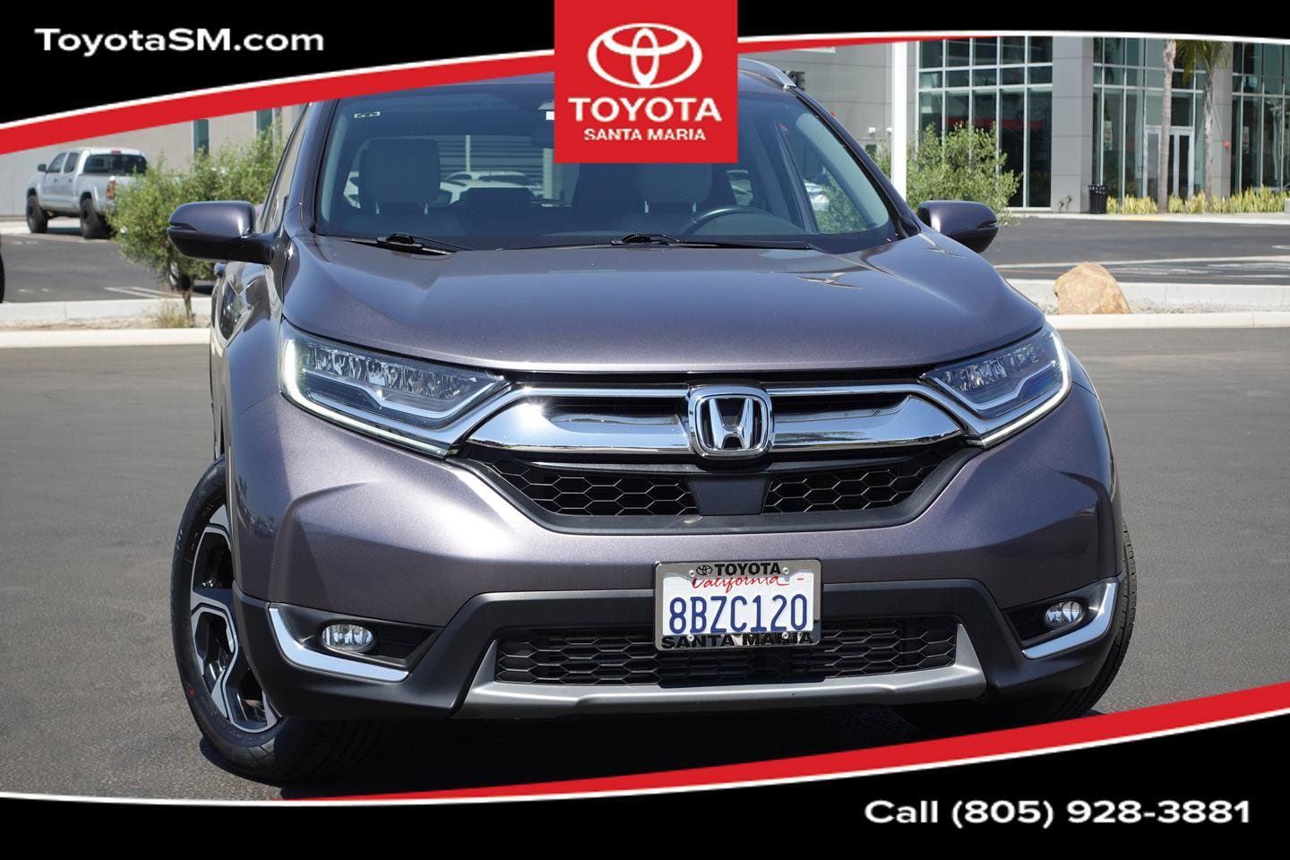 Used 2018 Honda CR-V Touring with VIN 7FARW1H92JE000247 for sale in Santa Maria, CA