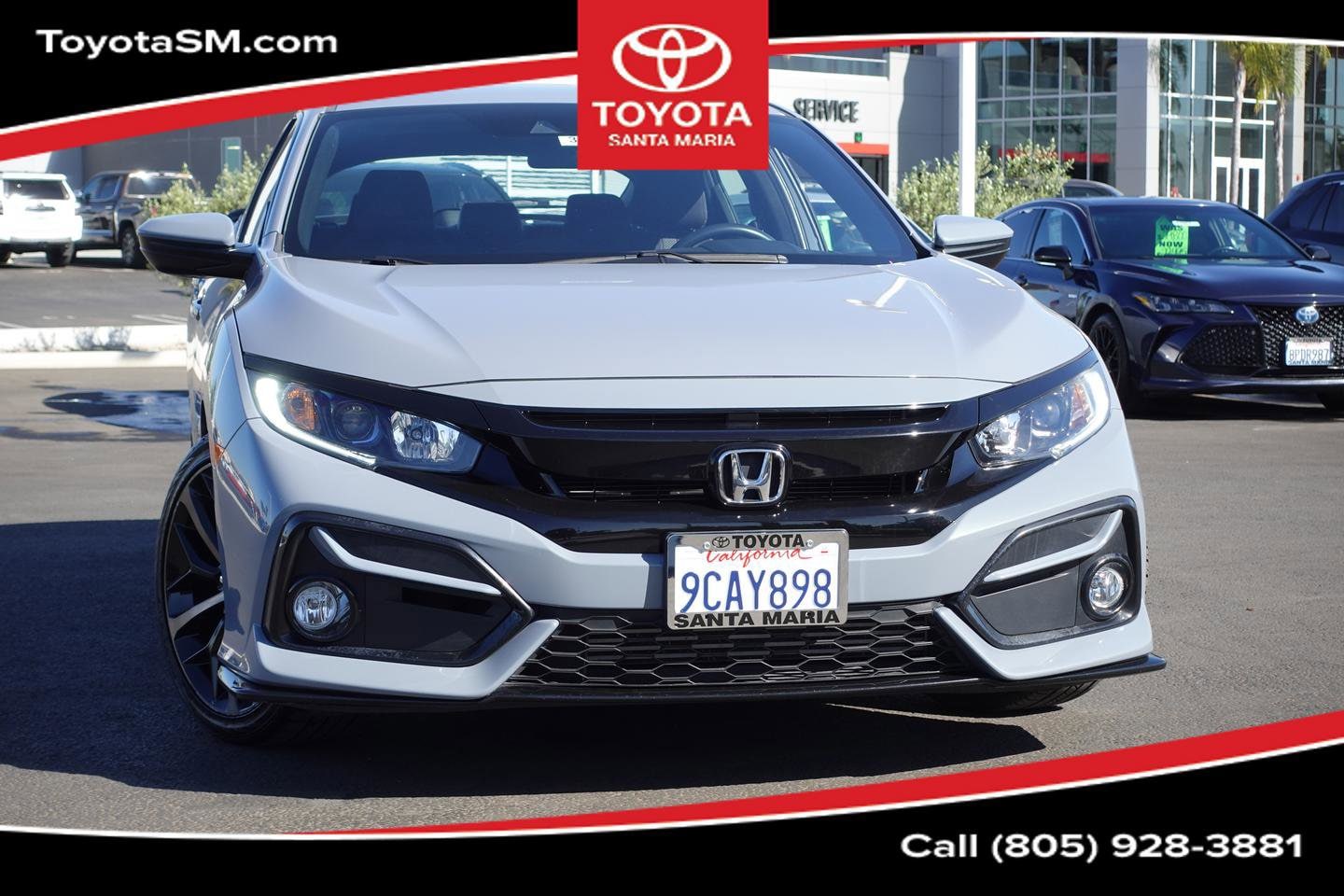 Used 2021 Honda Civic Hatchback Sport with VIN SHHFK7H41MU403849 for sale in Santa Maria, CA