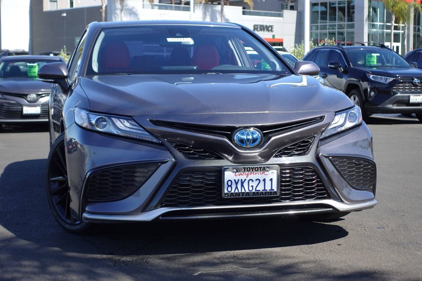 Certified 2021 Toyota Camry XSE with VIN 4T1K31AK4MU566579 for sale in Santa Maria, CA