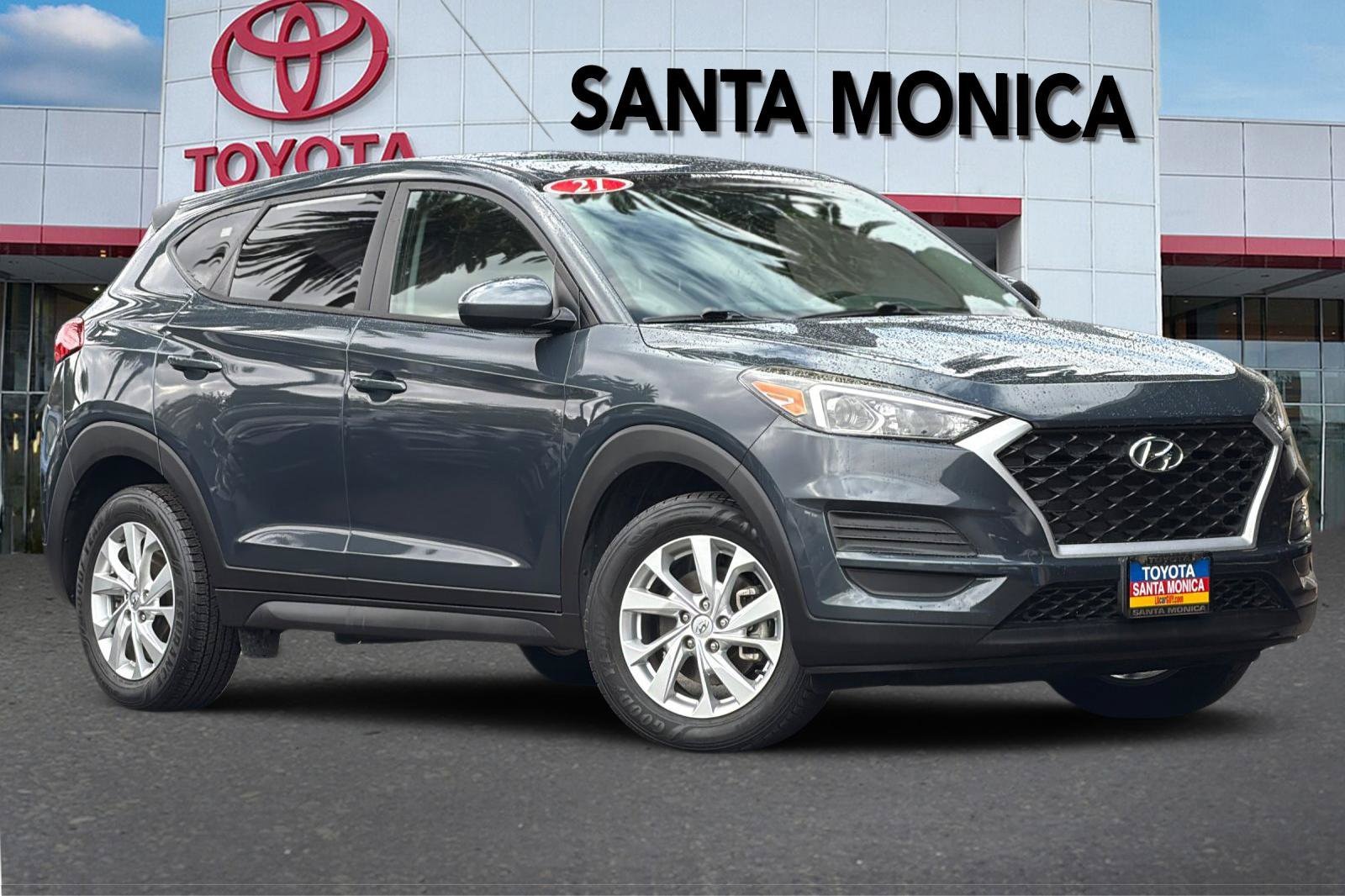 Used 2021 Hyundai Tucson SE with VIN KM8J23A46MU364791 for sale in Santa Monica, CA