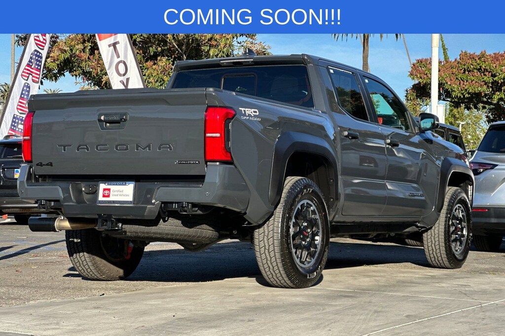 Certified 2025 Toyota Tacoma i-FORCE MAX TRD Off Road Truck Double Cab
