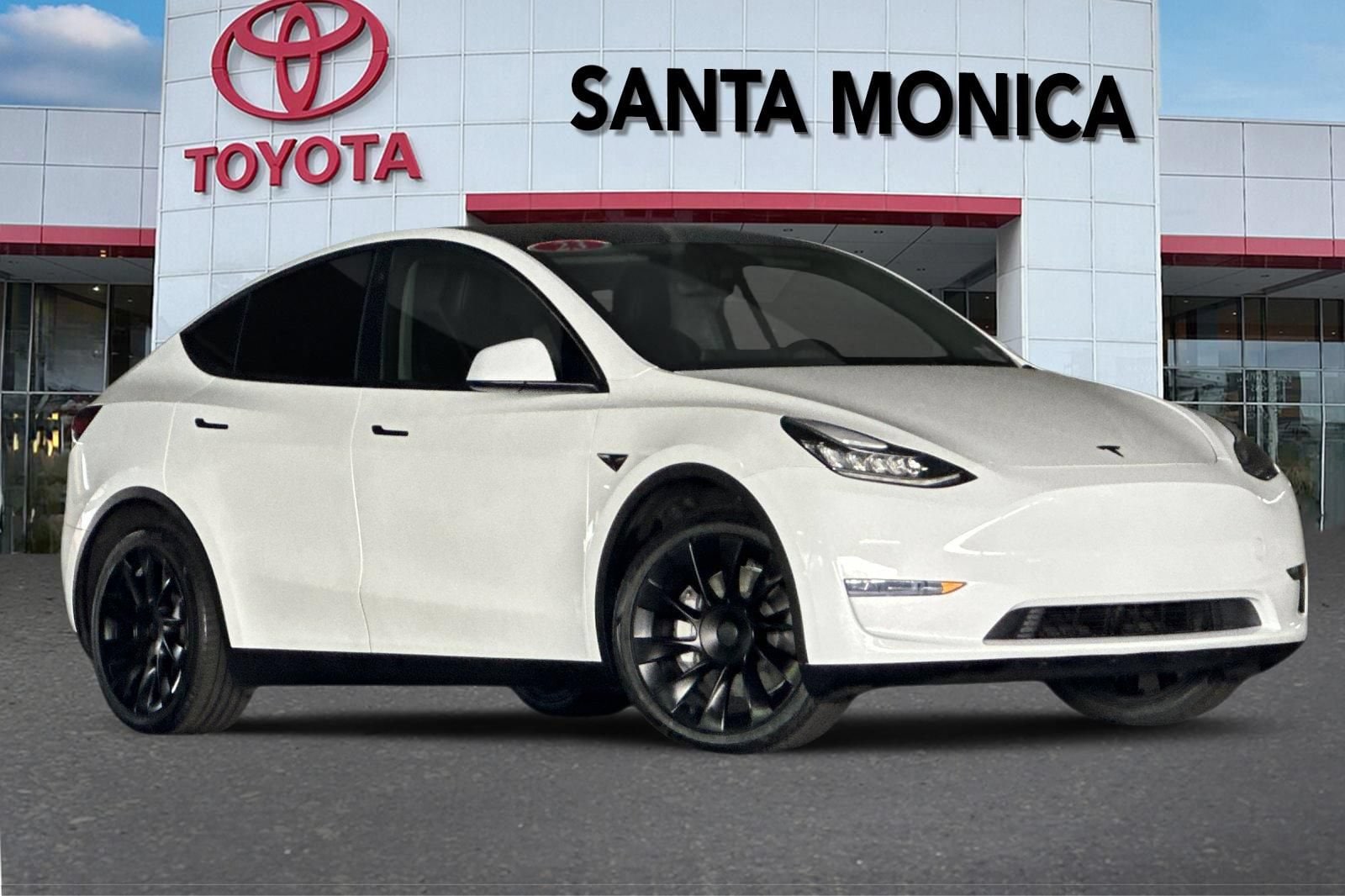 Used 2023 Tesla Model Y Long Range with VIN 7SAYGDEE4PA120356 for sale in Santa Monica, CA