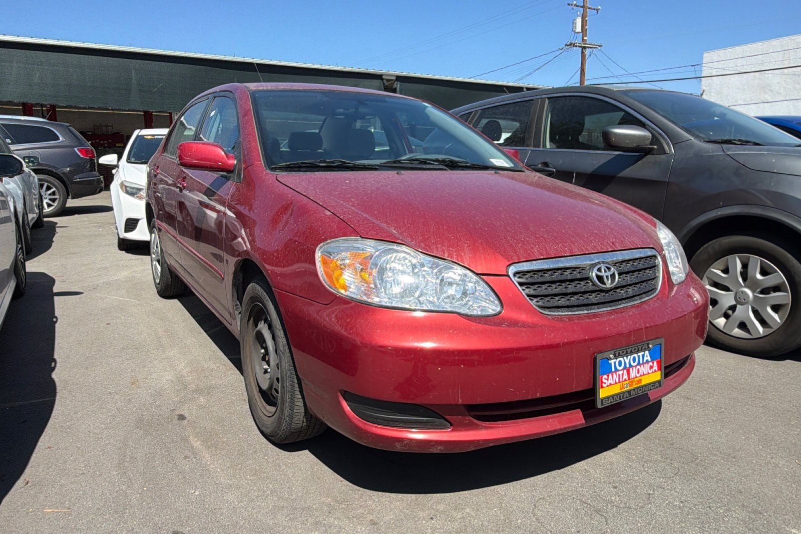 Used 2008 Toyota Corolla LE with VIN 1NXBR32E28Z970540 for sale in Santa Monica, CA