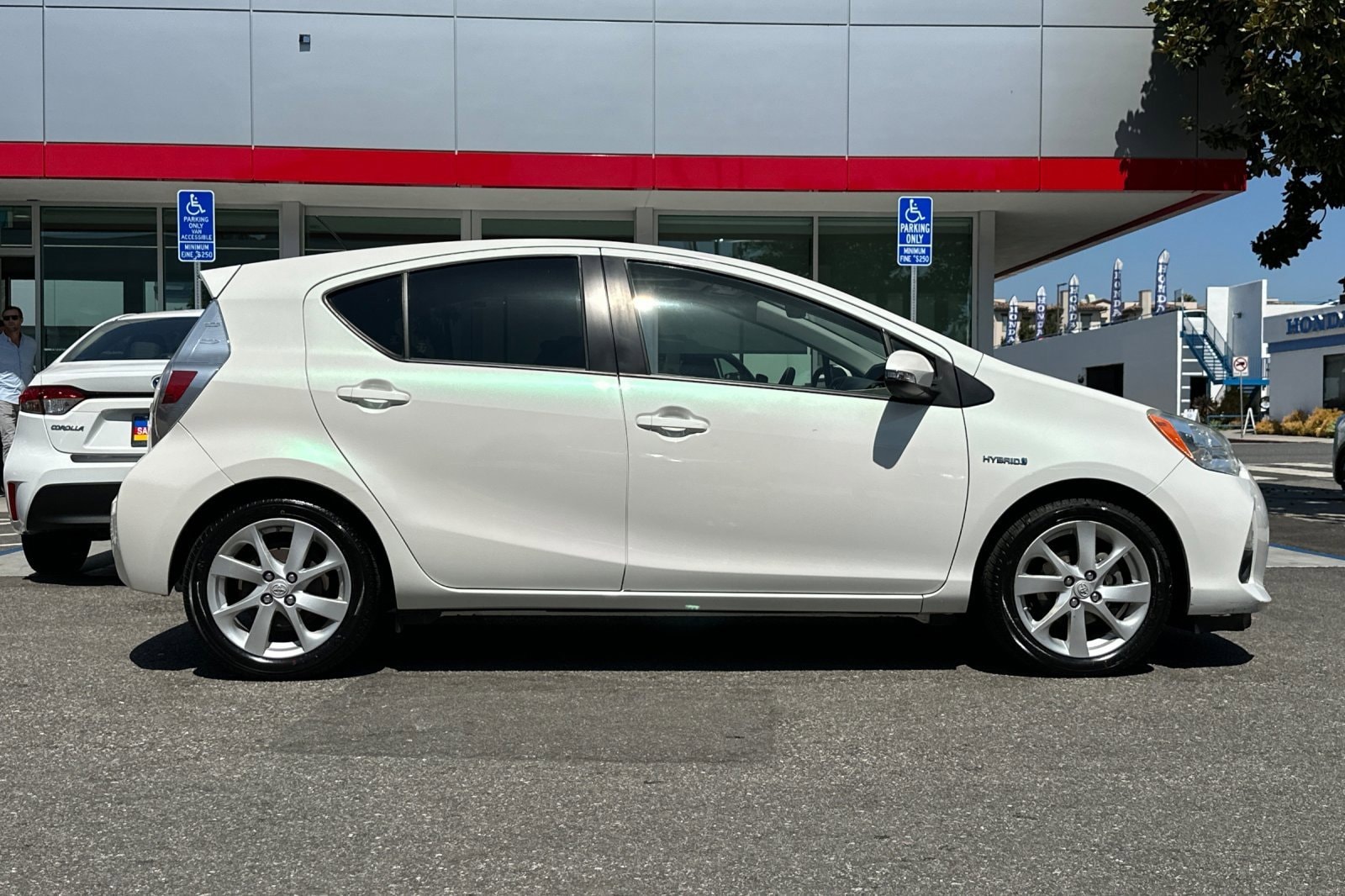 Used 2014 Toyota Prius c Four with VIN JTDKDTB36E1061859 for sale in Santa Monica, CA