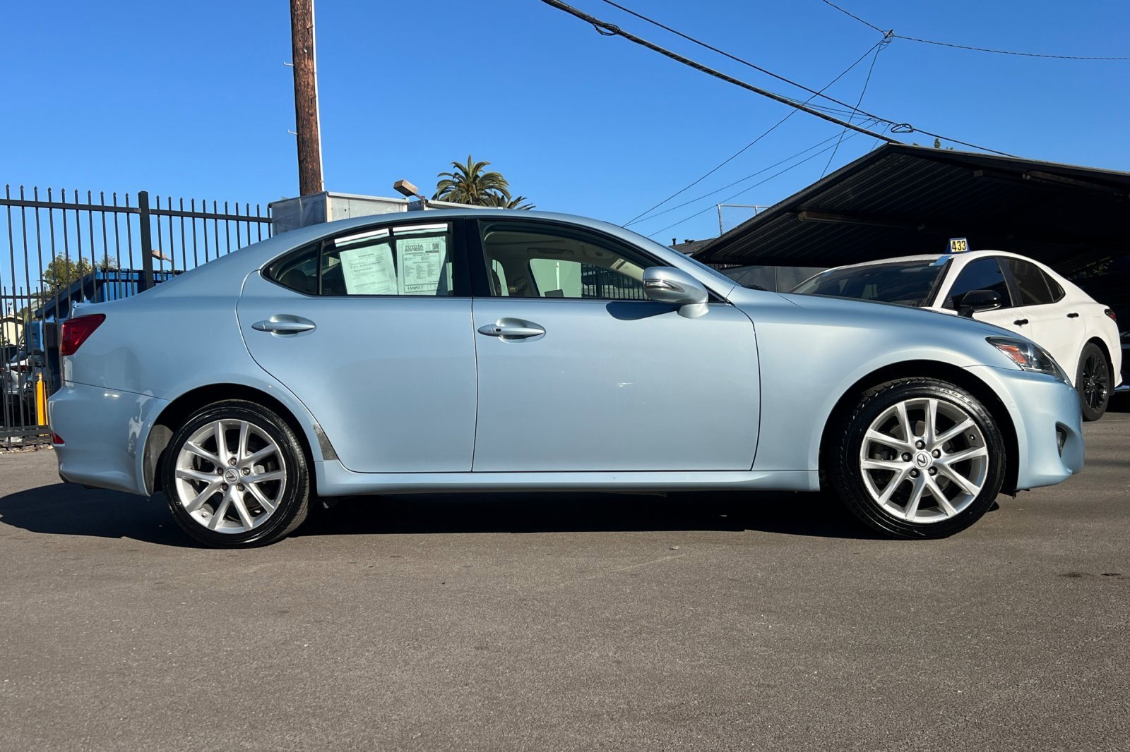 Used 2011 Lexus IS 250 with VIN JTHCF5C29B5050051 for sale in Santa Monica, CA