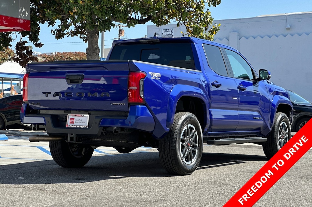 Certified 2025 Toyota Tacoma i-FORCE MAX TRD Sport Truck Double Cab