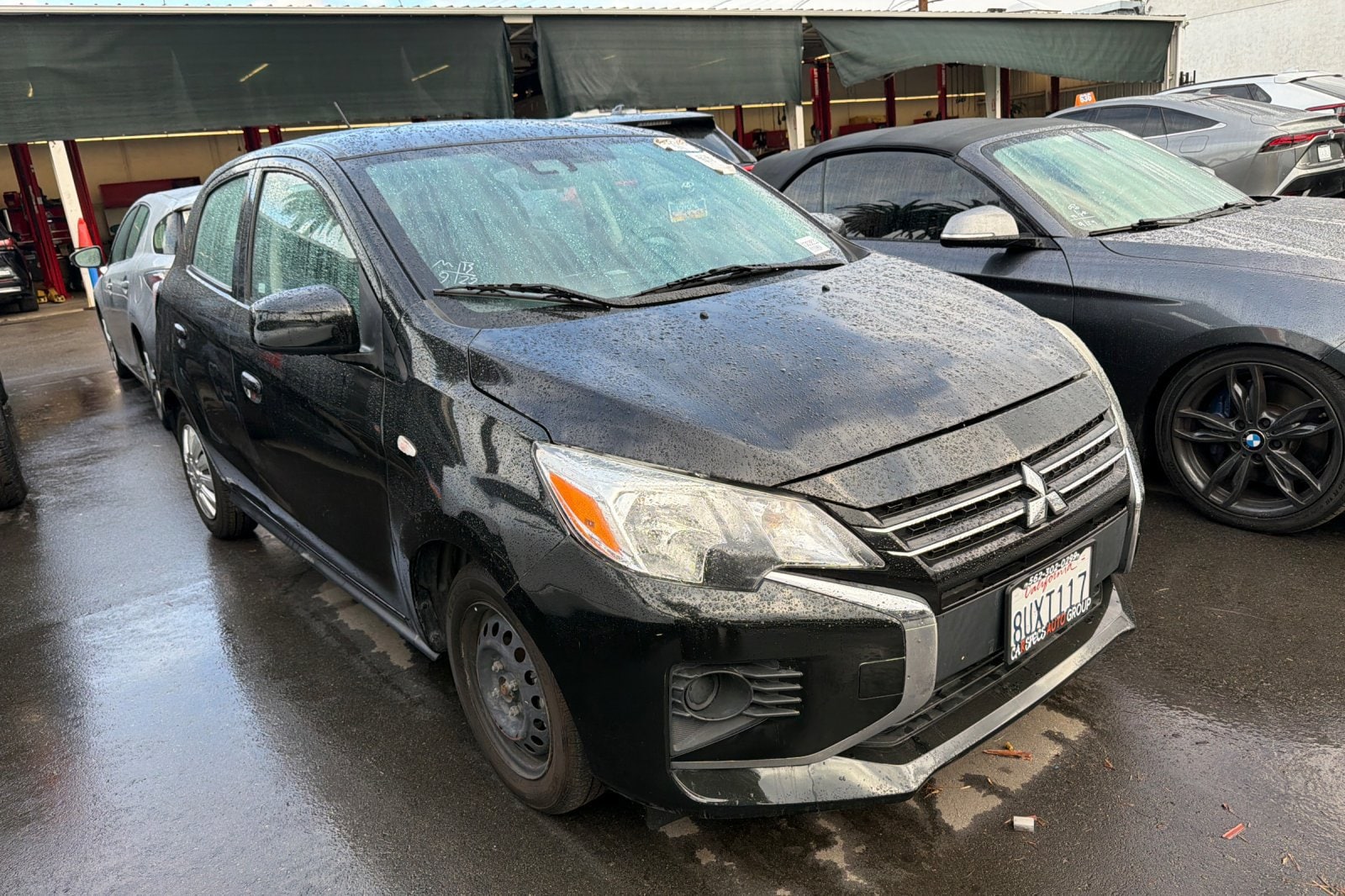 Used 2021 Mitsubishi Mirage ES with VIN ML32AUHJXMH003833 for sale in Santa Monica, CA