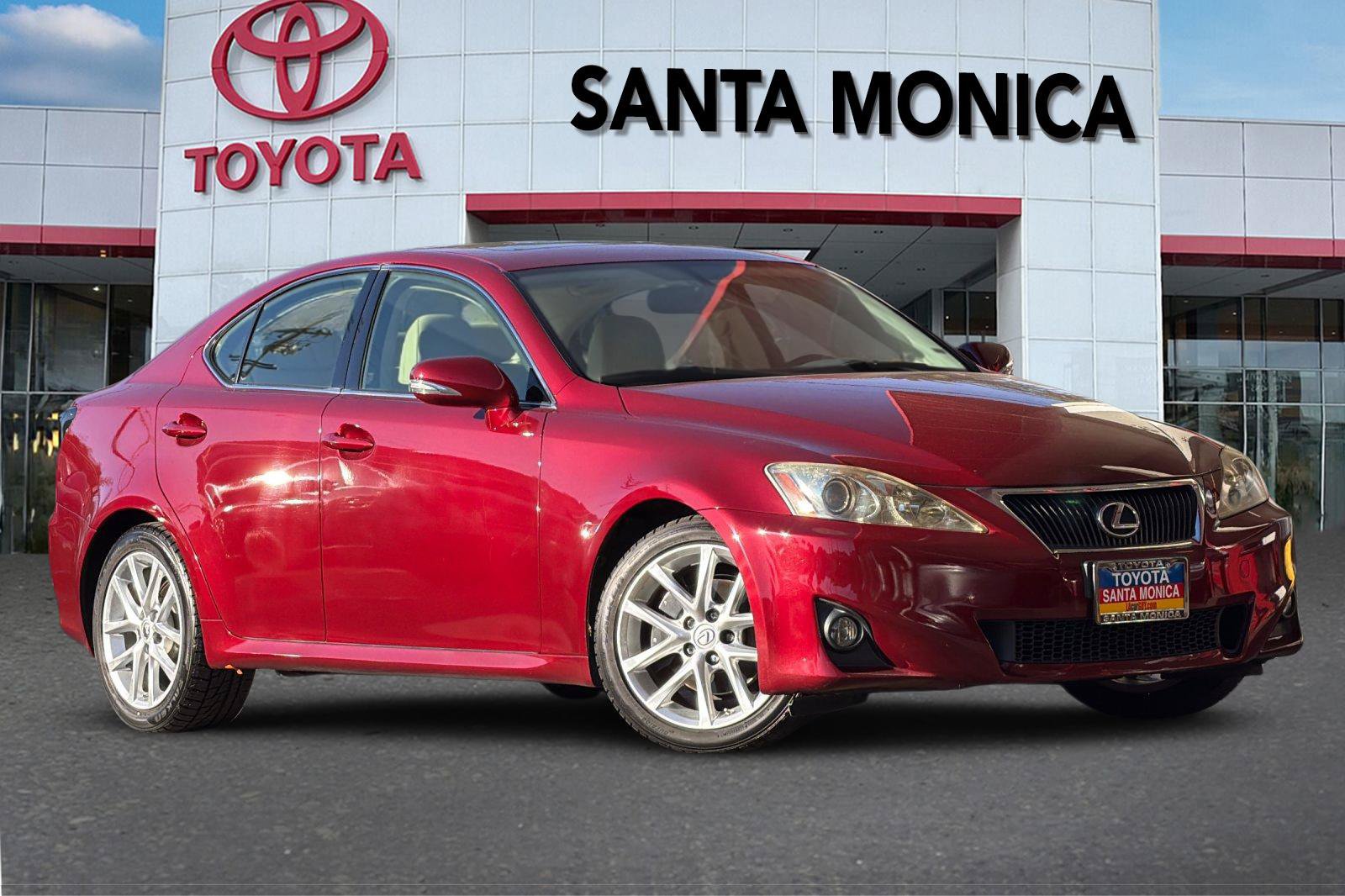 Used 2012 Lexus IS 250 with VIN JTHBF5C27C5165986 for sale in Santa Monica, CA