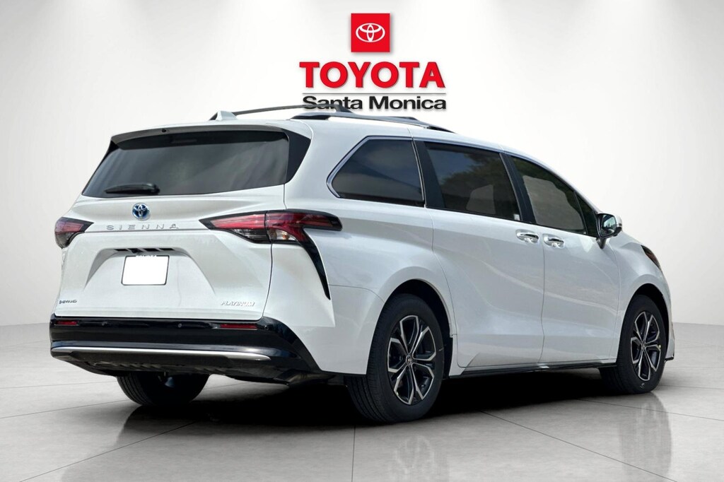 New 2025 Toyota Sienna Platinum Van Passenger Van