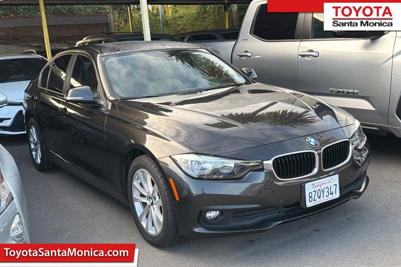 Used 2017 BMW 3 Series 320i with VIN WBA8E1G32HNU15780 for sale in Santa Monica, CA