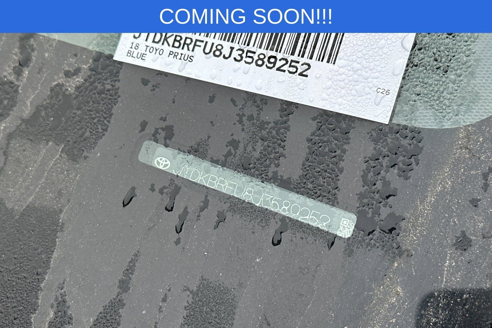 2018 Toyota Prius Two photo 3