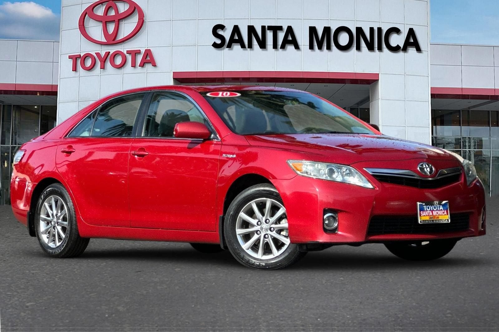 Used 2010 Toyota Camry Hybrid with VIN 4T1BB3EK8AU125509 for sale in Santa Monica, CA