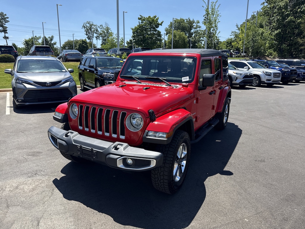 Used 2020 Jeep Wrangler Unlimited Sahara Convertible