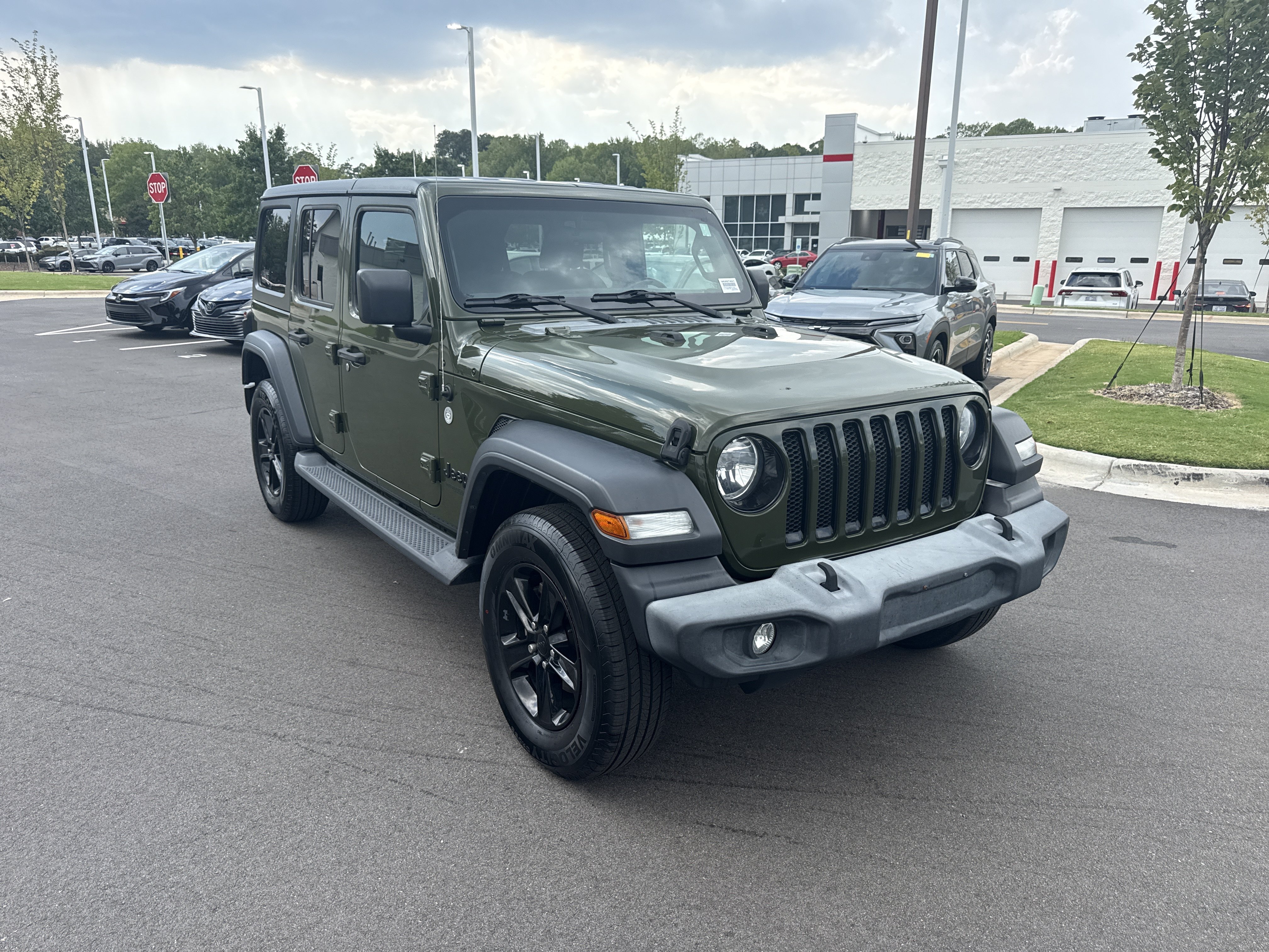 Used 2021 Jeep Wrangler Unlimited Sport Altitude Convertible