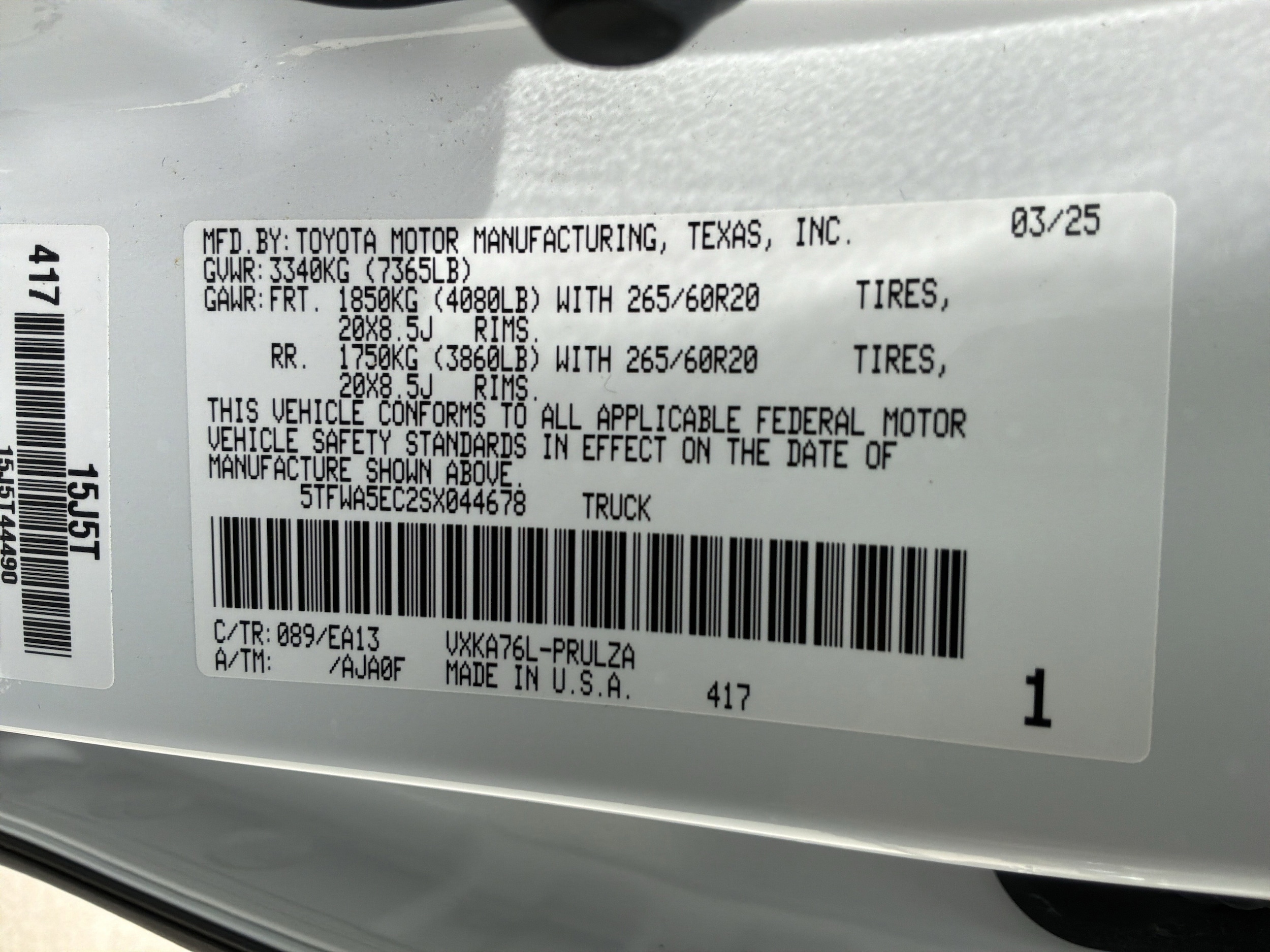 Used 2025 Toyota Tundra 4WD For Sale in Apex