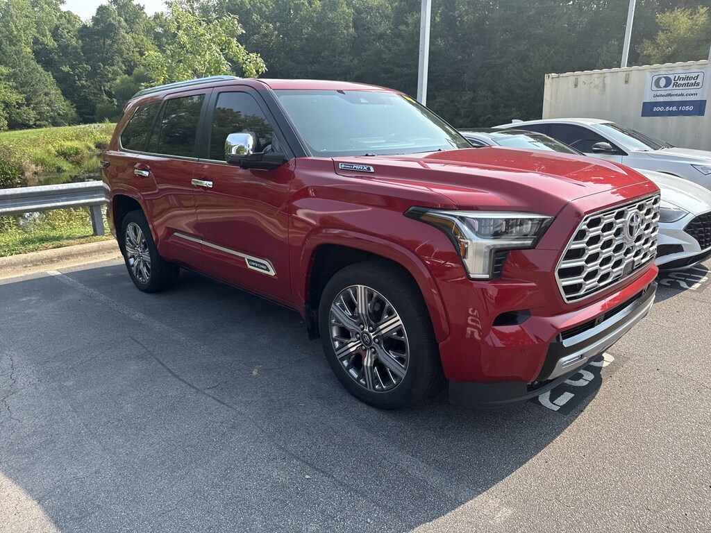 Certified 2025 Toyota Sequoia Capstone SUV