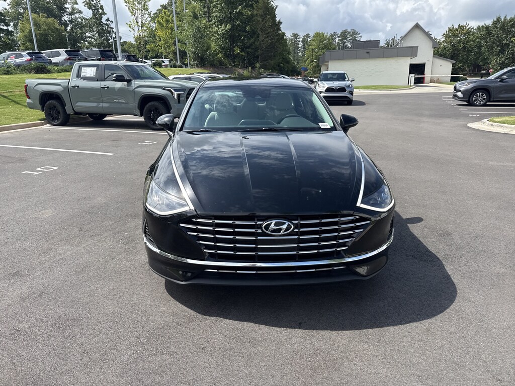 Used 2023 Hyundai Sonata Hybrid Blue Sedan