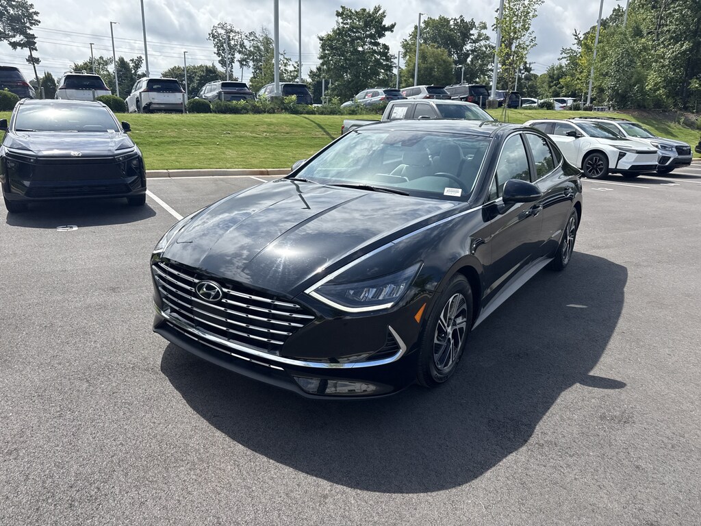 Used 2023 Hyundai Sonata Hybrid Blue Sedan