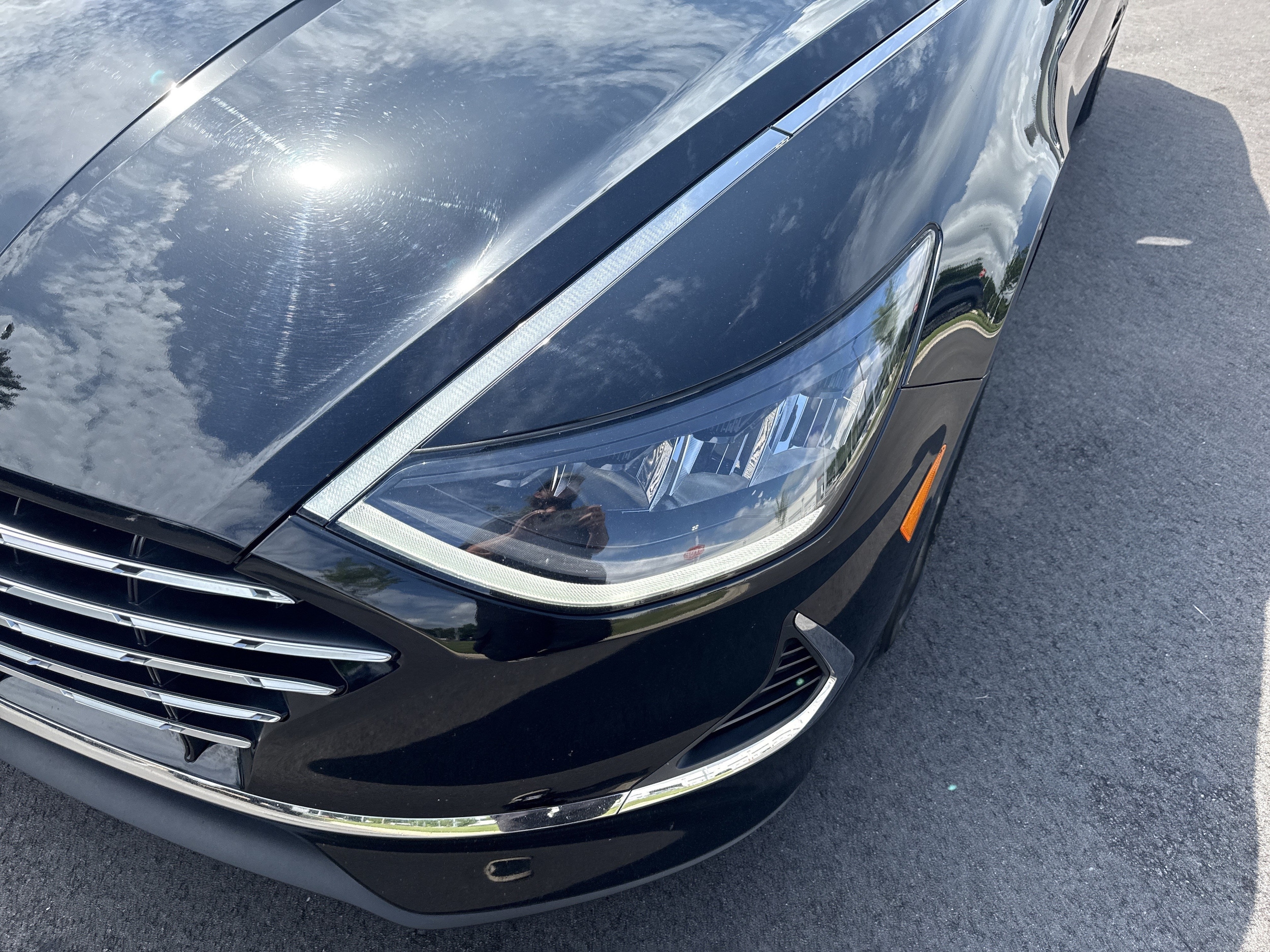 2023 Hyundai Sonata Hybrid Blue