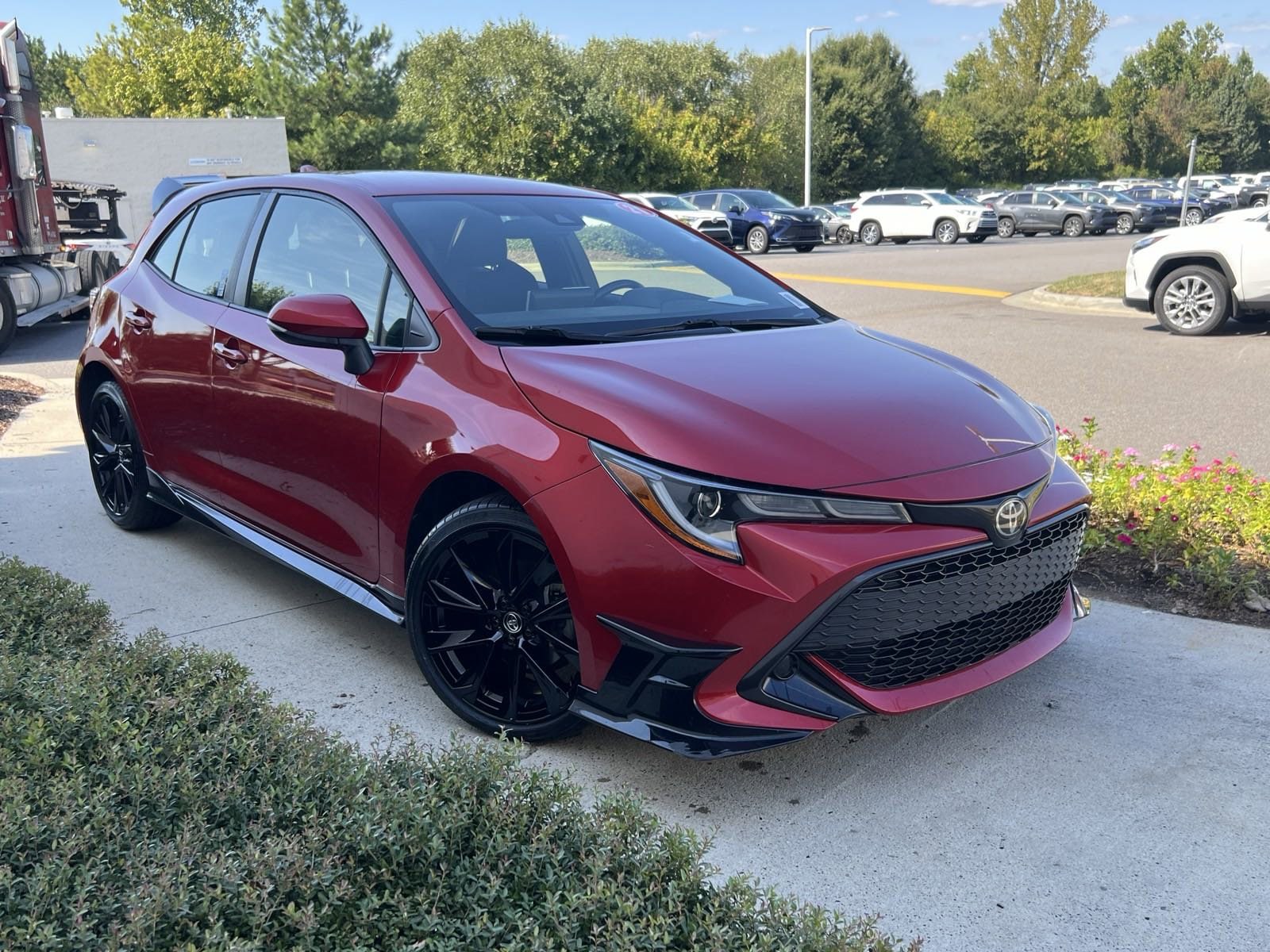 Certified 2021 Toyota Corolla Hatchback SE with VIN JTND4MBE5M3106238 for sale in Concord, NC